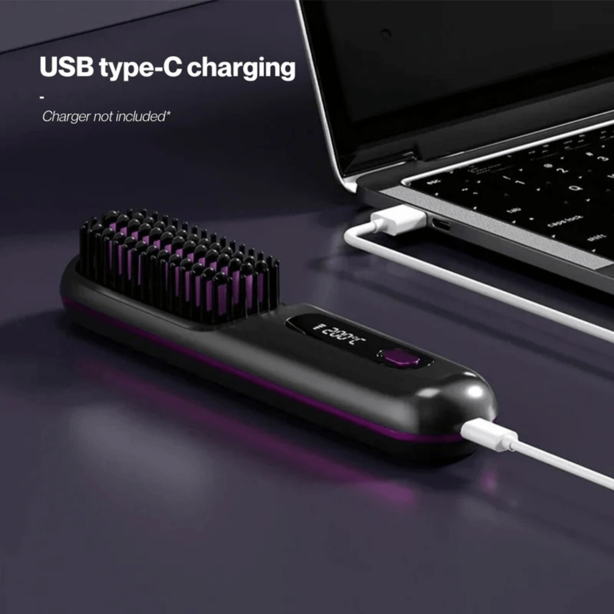 Portable Straightener Brush